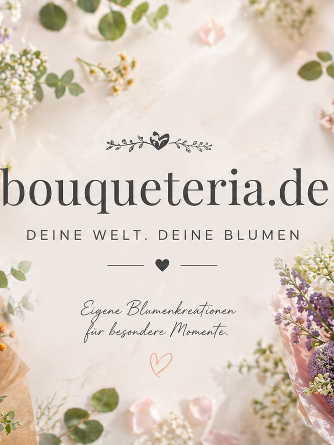 Shop in Shop Konzept für Blumen Eine Person in Rosa betrachtet verschiedene Blumensträuße in einem Geschäft.